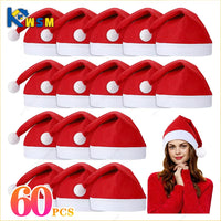 Christmas Hat Red Adult Children Christmas Hat Santa Claus Hat Christmas Gifts Christmas Decorations