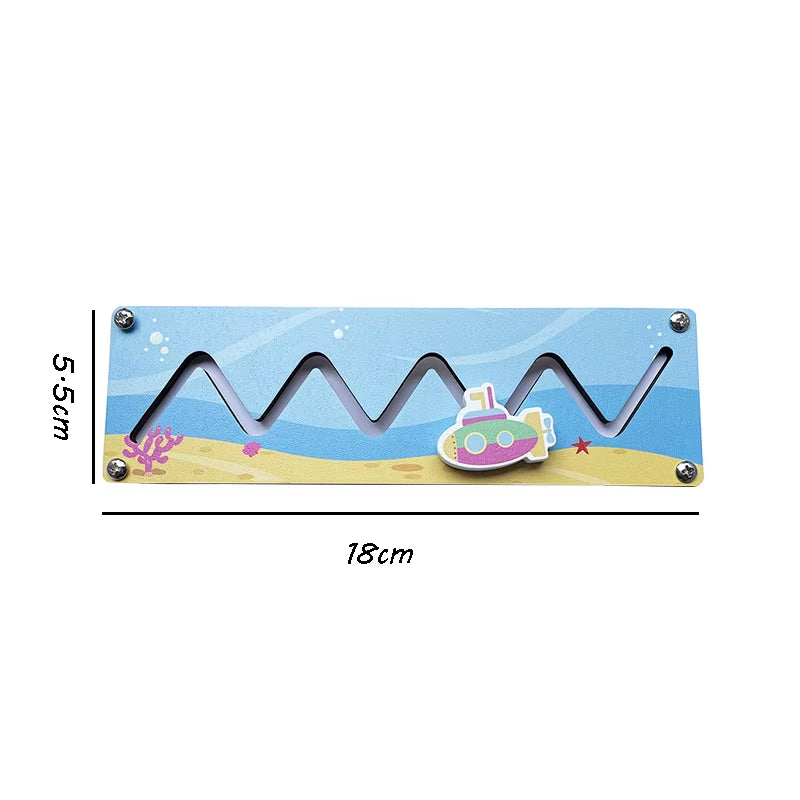 Montessori Busy Board Accessories Children Toys Training Life Skill Baby Busyboard Zipper Lock Games Sensory Toys for Babies