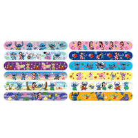 12PCS Lilo&Stitch Toys Stitch Wristbands a Aariety of Anime Doll Characters Children Pat Circle Educational Birthday Gifts