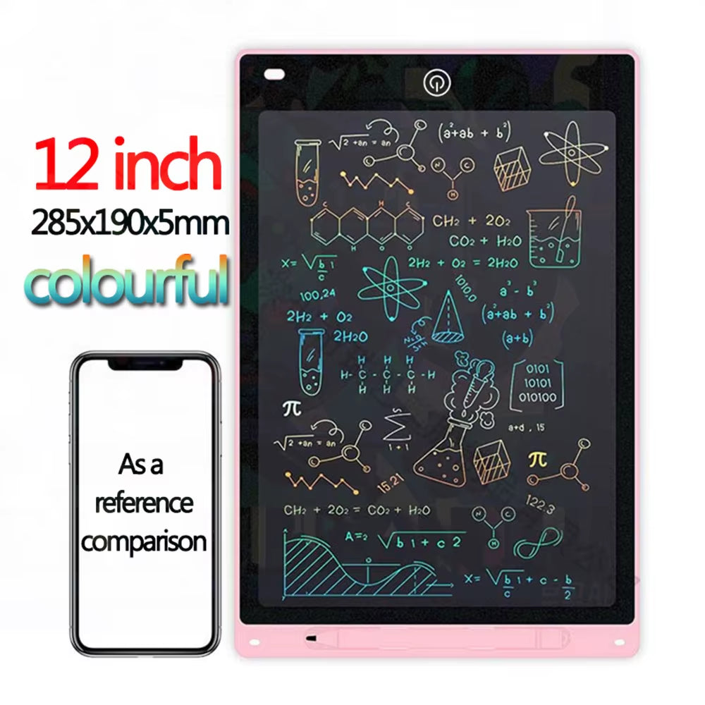 Electronic Drawing Boards: Educational LCD Writing Tablets for Children Enhance Painting Skills with New 8.5/10/12 Inch Baby Toy