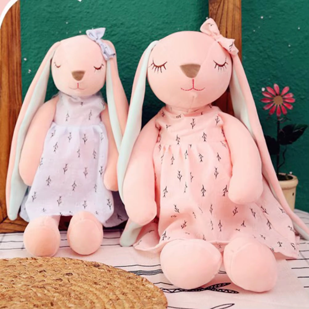 35Cm/14Inch Cute Bunny by Soothing Rabbit Doll Sleeping Doll, Stuffed Animals Kids Plushie Doll Toy