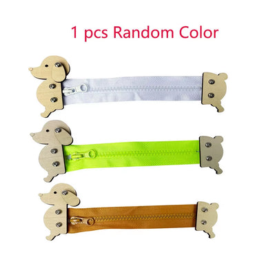 Montessori Busy Board Accessories Children Toys Training Life Skill Baby Busyboard Zipper Lock Games Sensory Toys for Babies