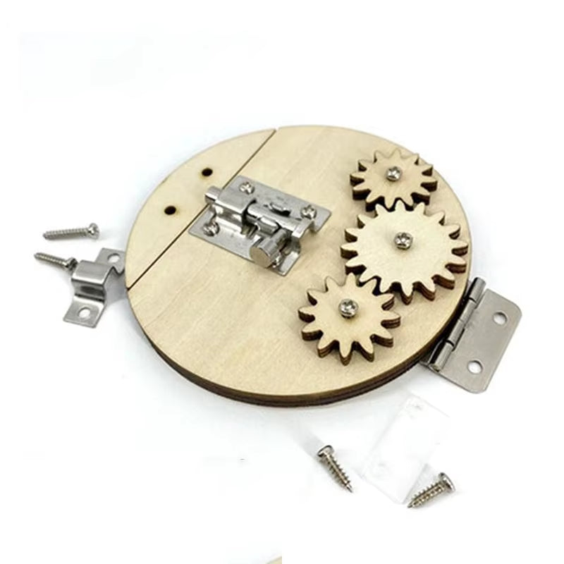 Montessori Busy Board Accessories Children Toys Training Life Skill Baby Busyboard Zipper Lock Games Sensory Toys for Babies