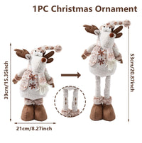Telescopic Christmas Doll Merry Christmas Decorations for Home 2025 Christmas Ornament Xmas Navidad Noel Gifts New Year 2026